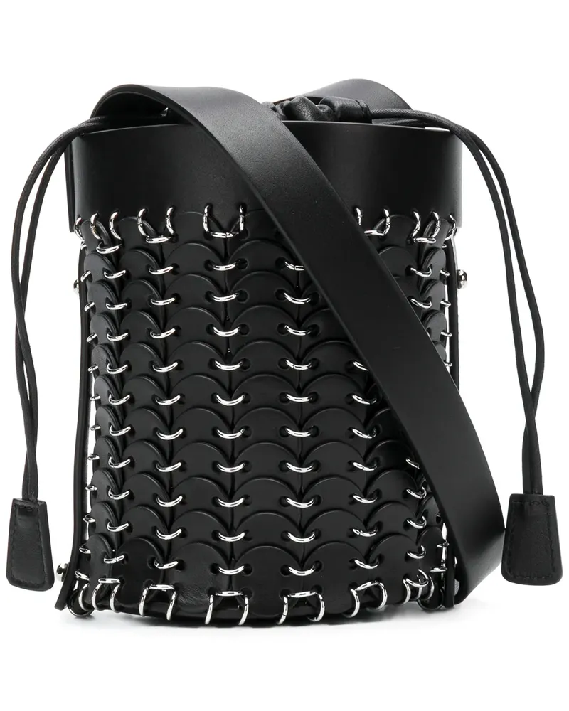 Paco Rabanne Mini Beuteltasche - Schwarz Schwarz