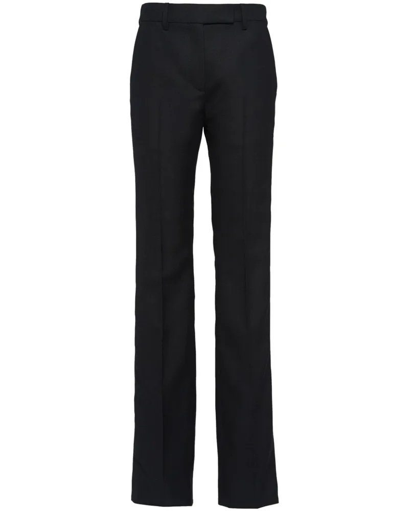 Prada Klassische Hose - Schwarz Schwarz