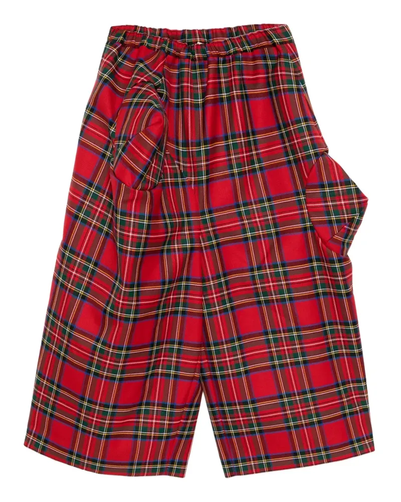 Comme des Garçons plaid trousers - Rot Rot