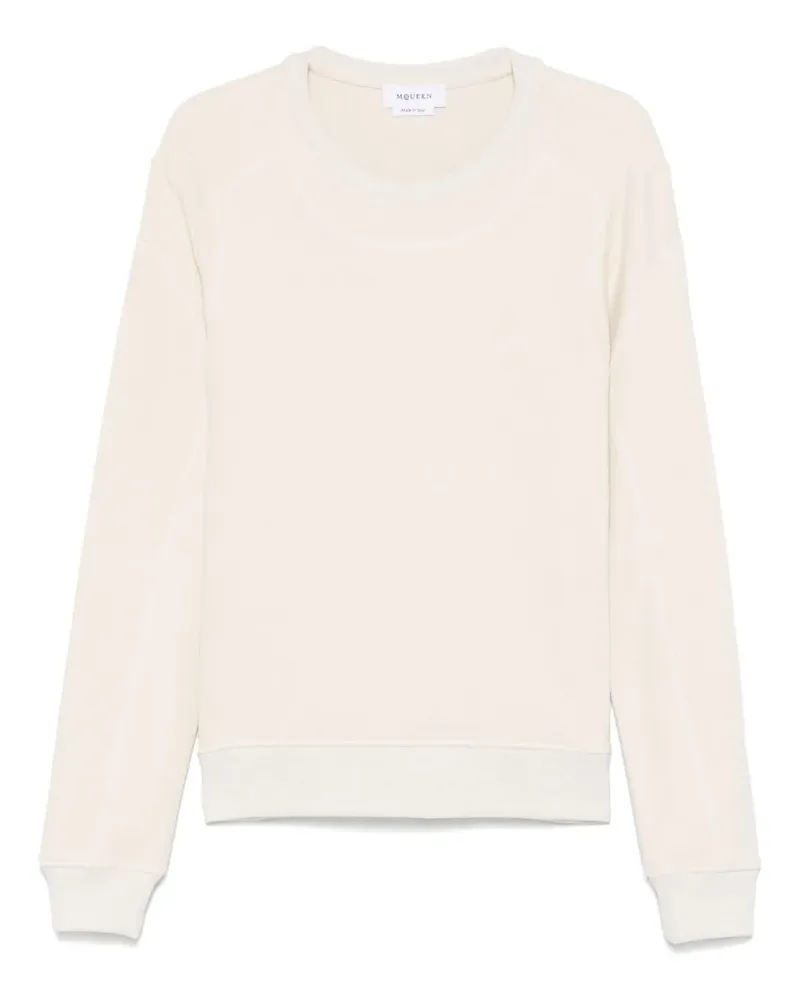 Alexander McQueen Klassisches Sweatshirt - Nude Nude