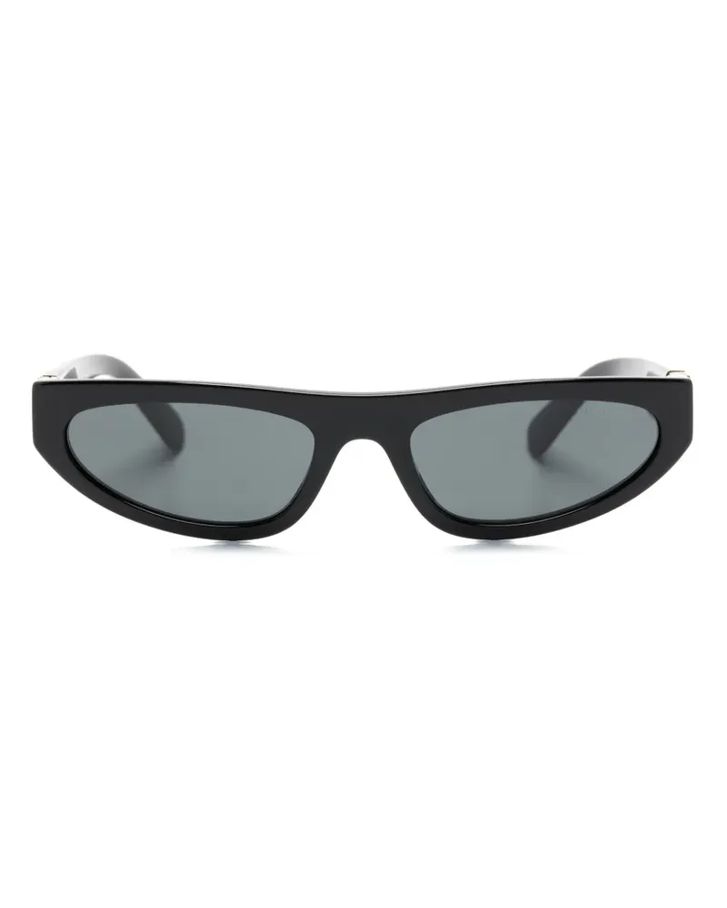Miu Miu Miu Glimpse Cat-Eye-Sonnenbrille - Schwarz Schwarz