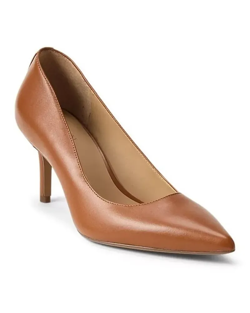 Ralph Lauren Spitze Lanette Pumps - Braun Braun