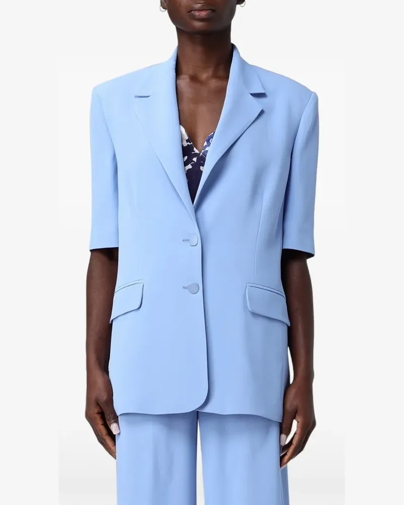 Hanita Kurzärmeliger Blazer - Blau Blau