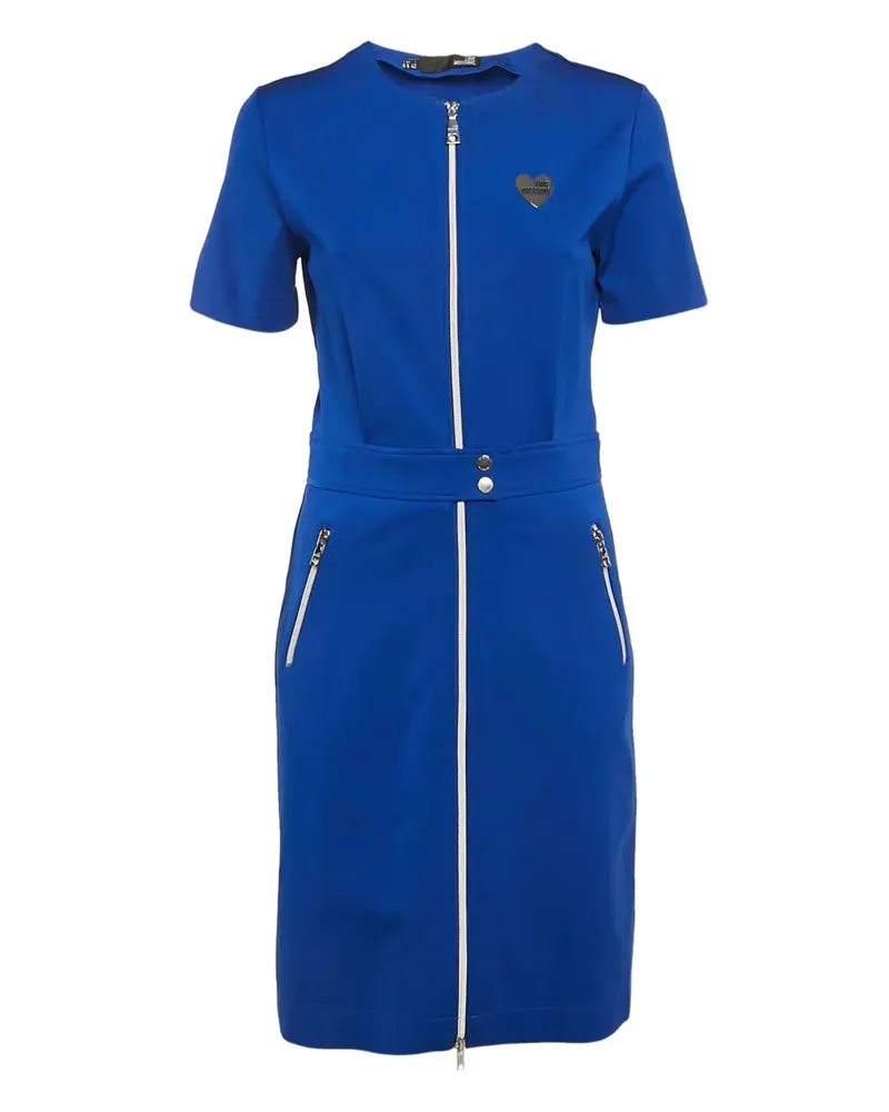 Moschino Pre-owned Kleid mit Reißverschluss - Blau Blau