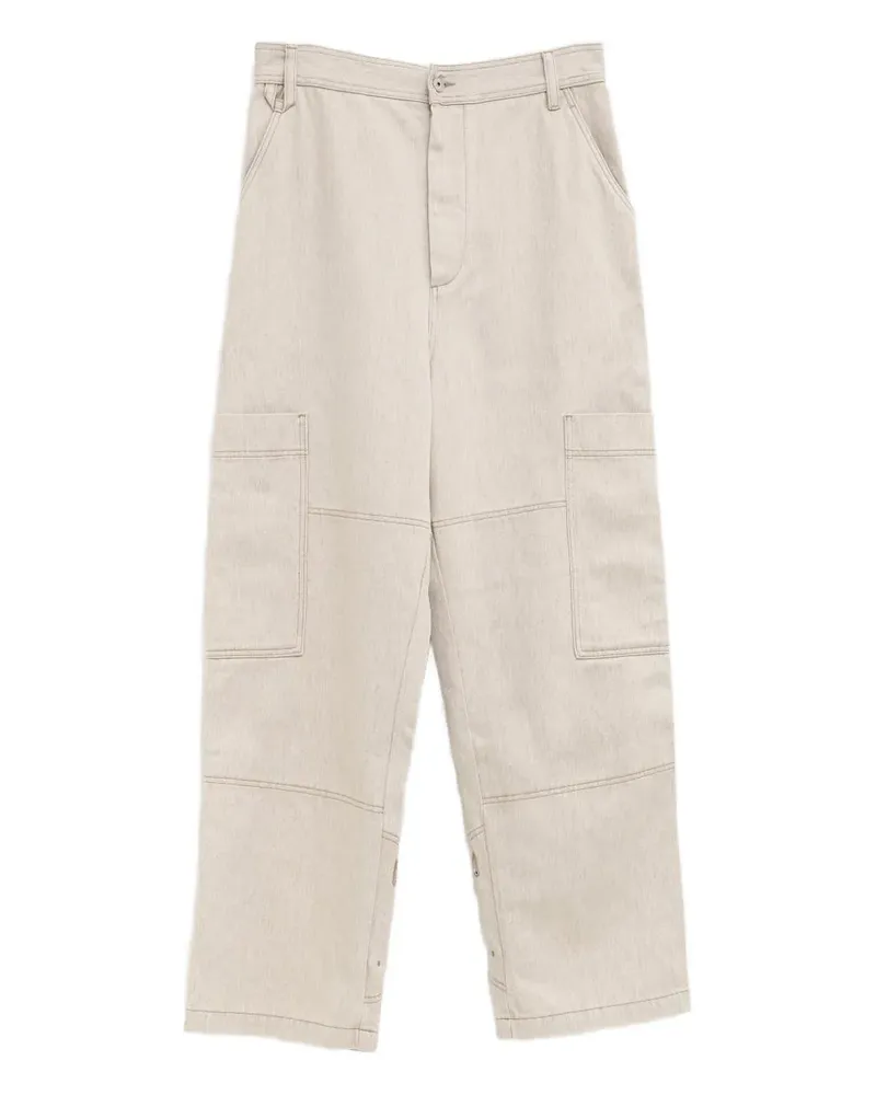 Jacquemus cargo trousers - Nude Nude