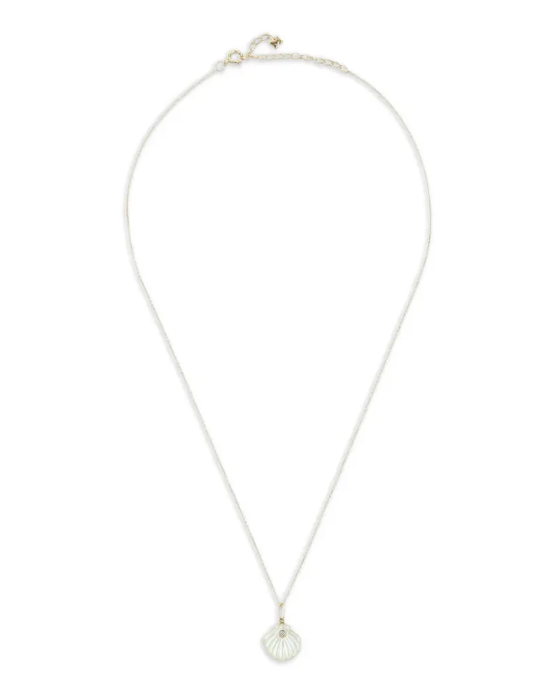 MATEO Venus Halskette mit Perlmutt - Gold Gold