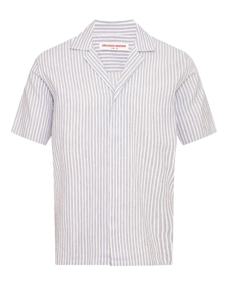 Orlebar Brown Maitan II Hemd - Blau Blau