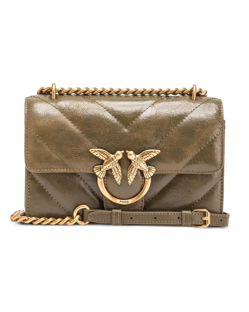 Pinko Love One Mini-Tasche - Gold Gold