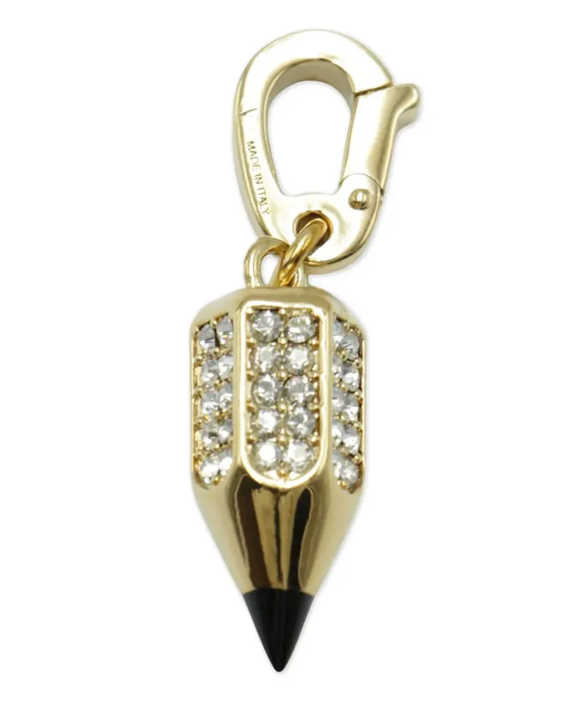 Valentino Garavani crystal-embellished pendant - Gold Gold