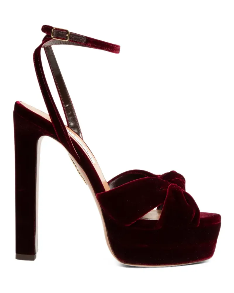 Aquazzura Cupid Plateau sandals - Rot Rot