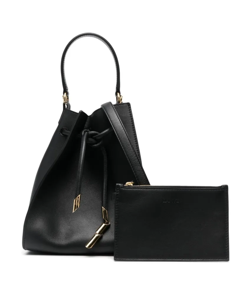 Lanvin Beuteltasche aus Leder Schwarz