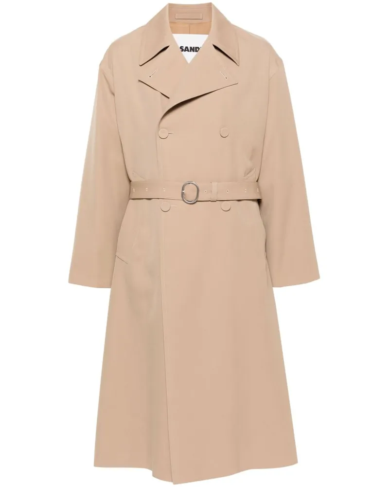 Jil Sander Trenchcoat aus Wolle - Braun Braun