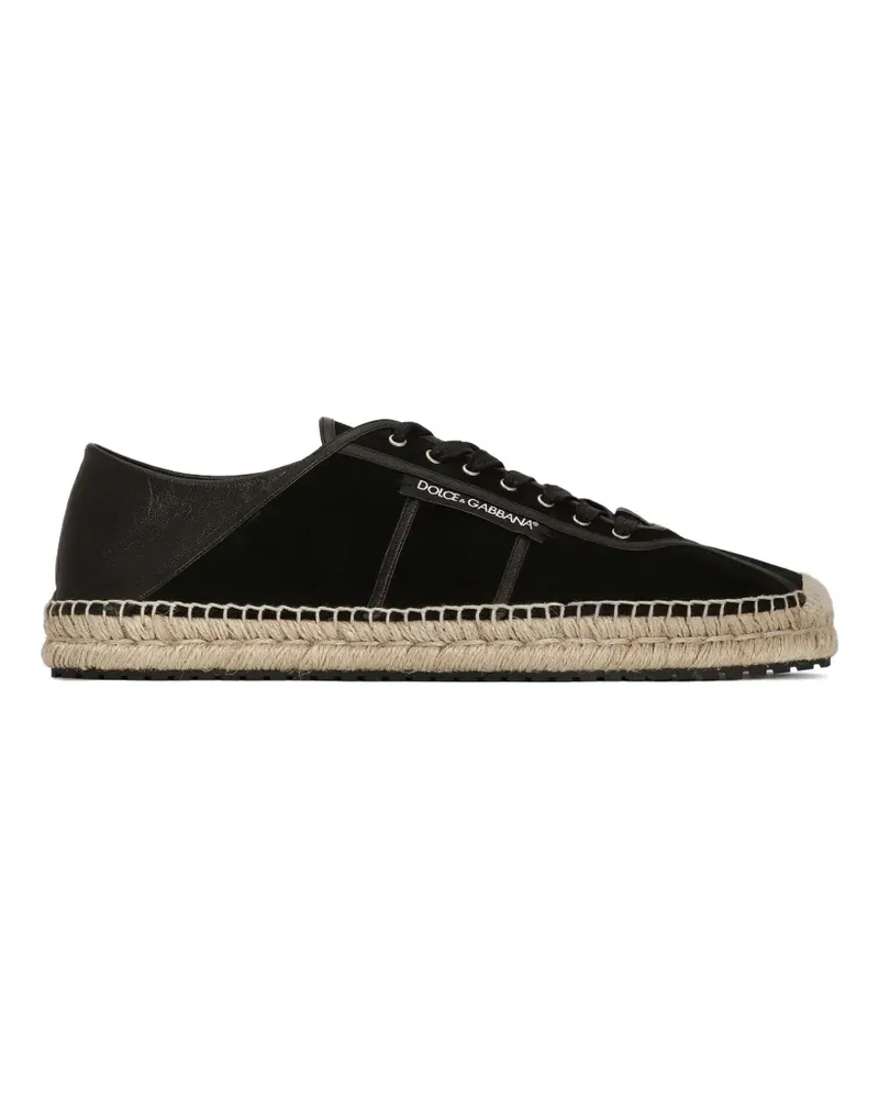 Dolce & Gabbana Espadrilles in Split - Schwarz Schwarz