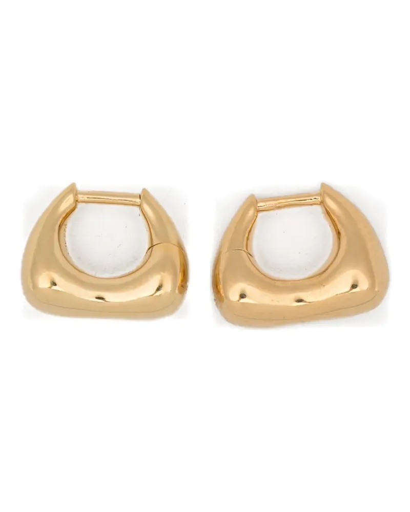 Maria Black Satchel Huggie earrings - Gold Gold
