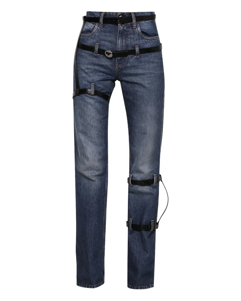 COPERNI Five-Pocket-Jeans mit Gürtel - Blau Blau