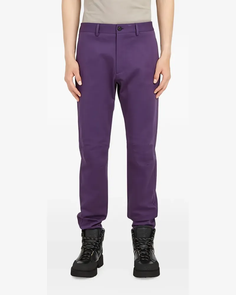 Ferragamo panelled-knee trousers - Violett Violett