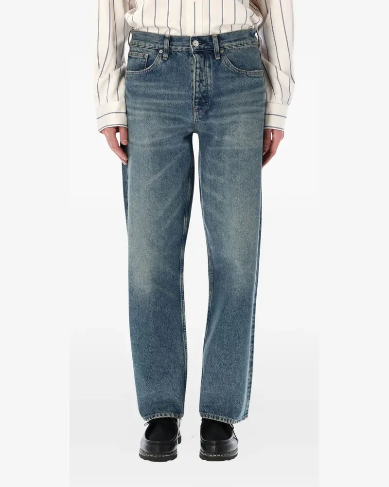 Sunflower logo-patch jeans - Blau Blau