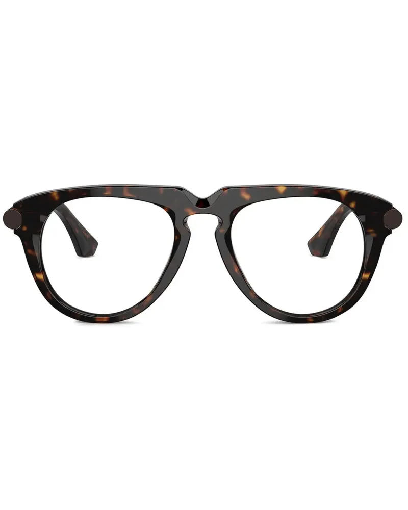 Burberry Brille mit Pilotengestell - Braun Braun