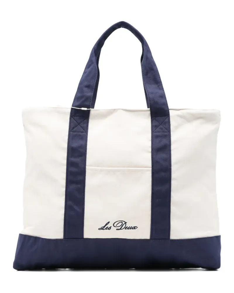 LES DEUX Timon Tote Bag mit Einsätzen - Nude Nude