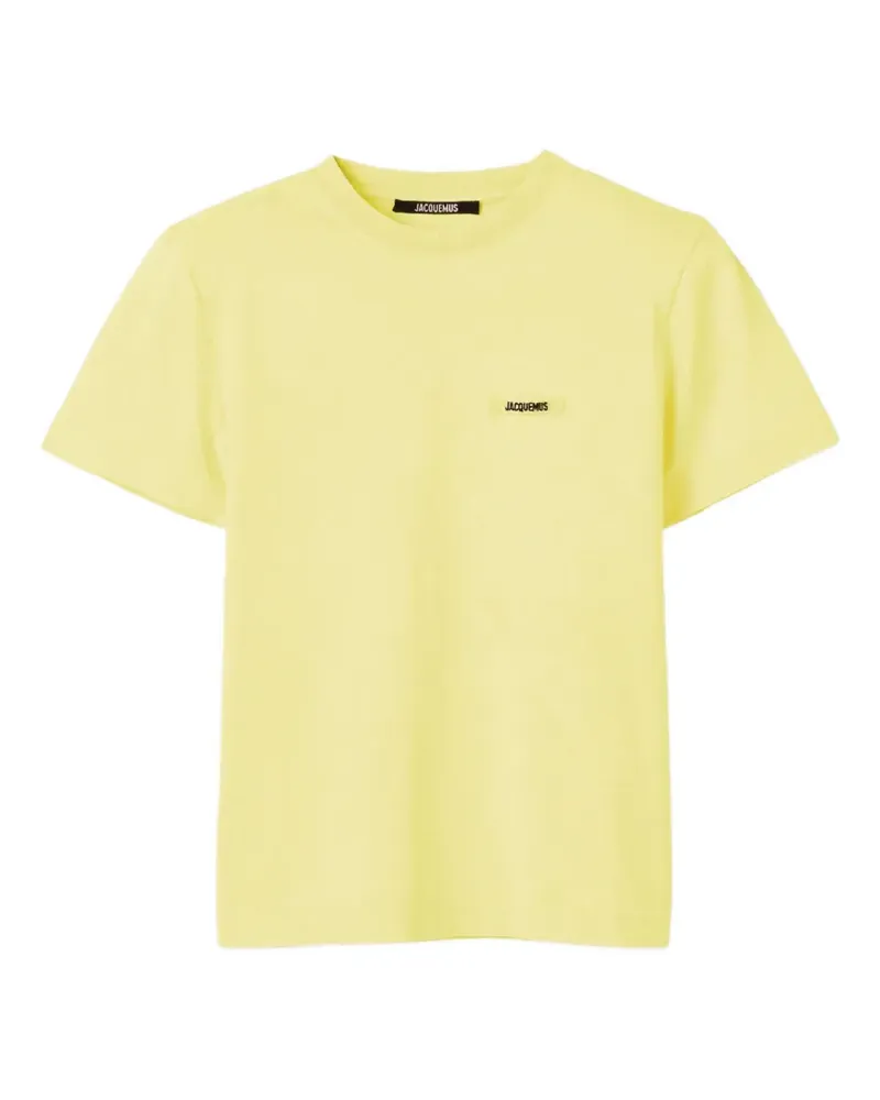 Jacquemus The Gros Grain T-Shirt - Gelb Gelb