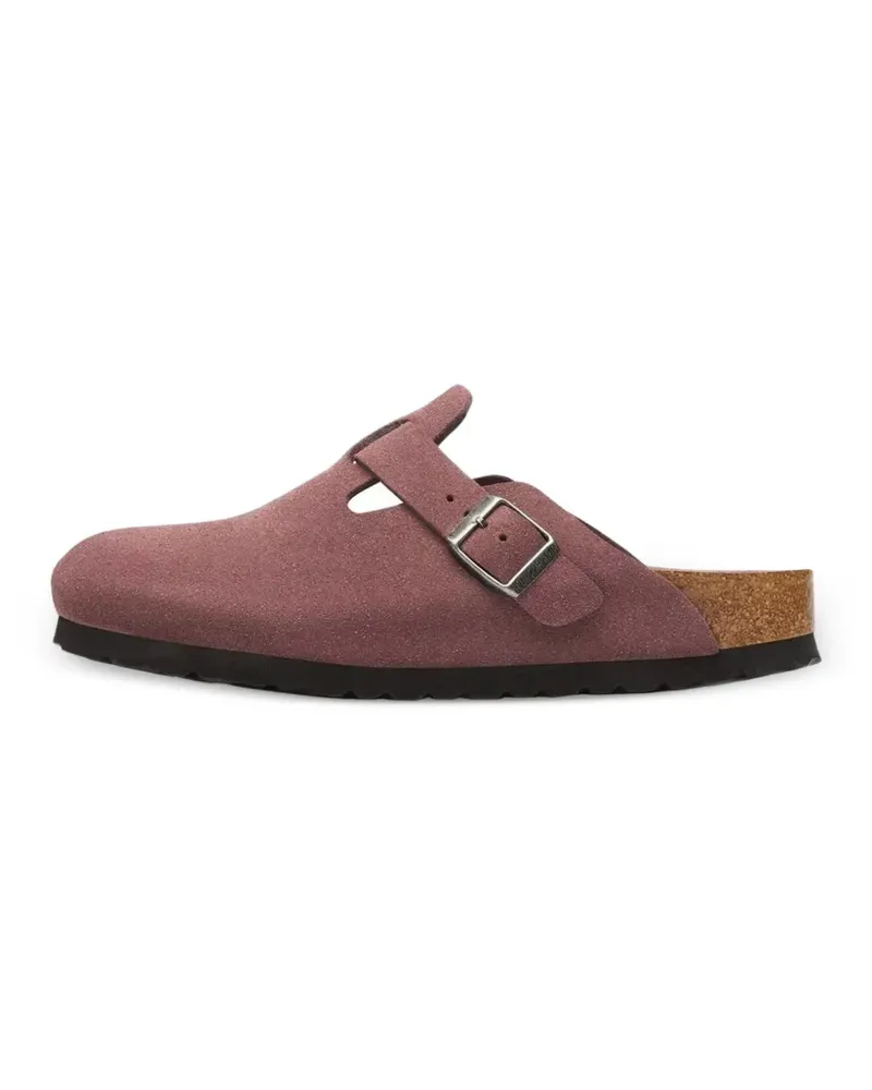 Birkenstock Boston Wildleder-Mules - Braun Braun