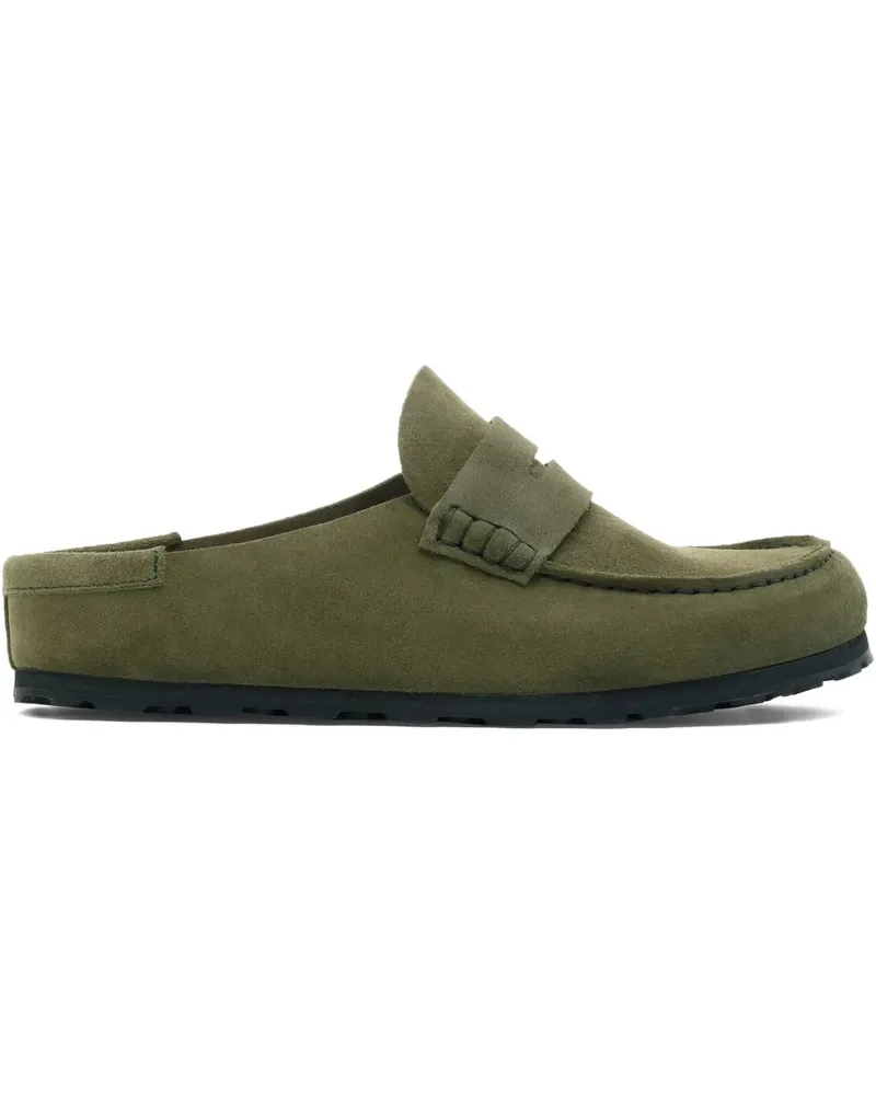 Birkenstock stitched sabot loafers - Grün Grün