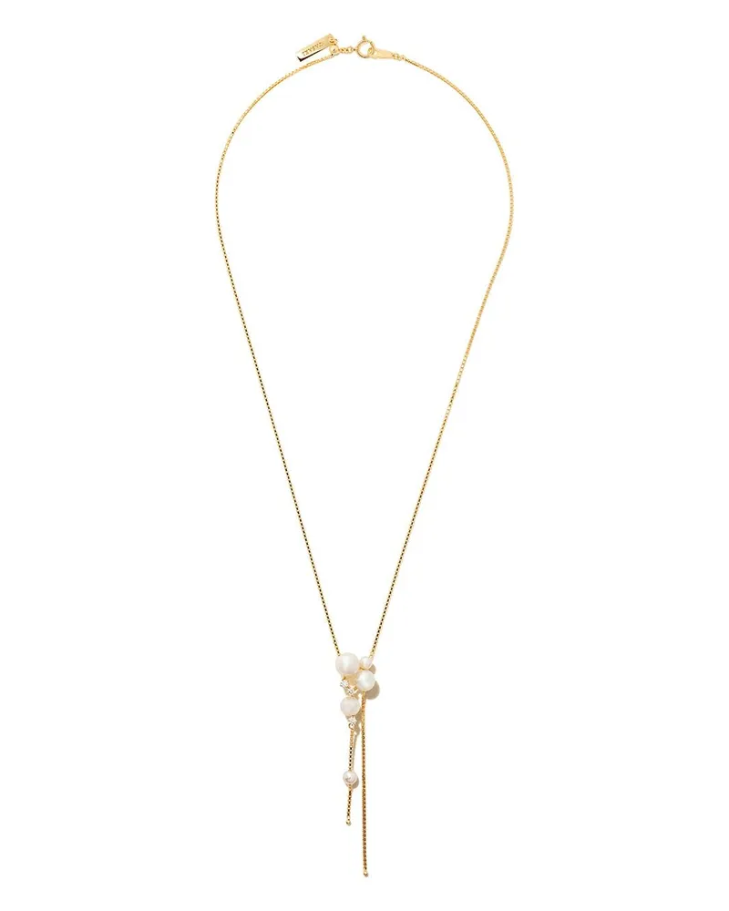 TASAKI 18kt Gelbgoldhalskette mit Perlenanhänger Gold