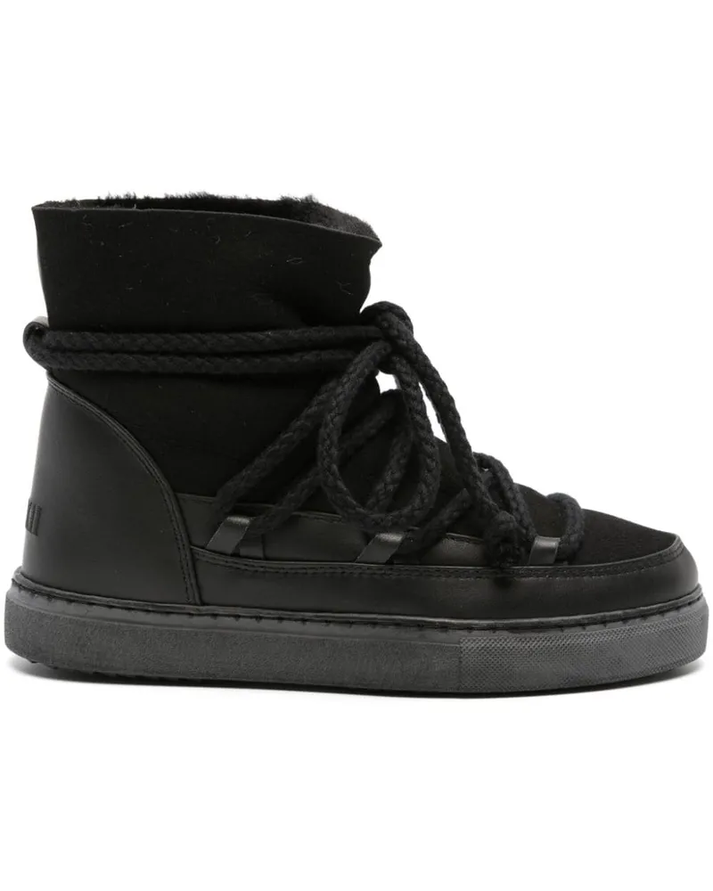 INUIKII Stiefel mit Shearling-Futter - Schwarz Schwarz