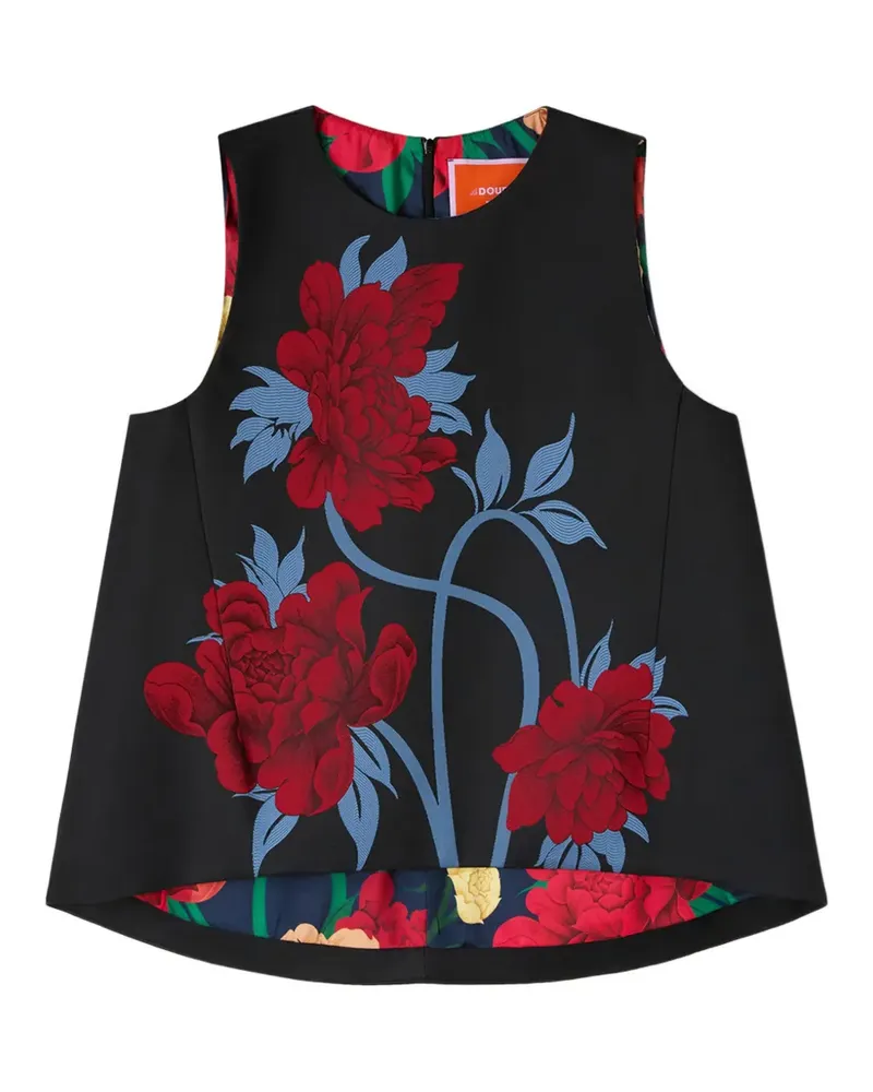 La DoubleJ La Scala Top - Schwarz Schwarz