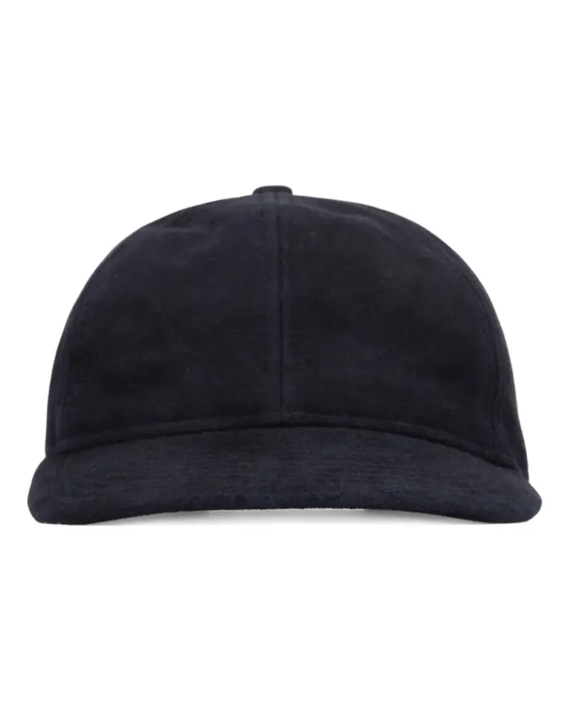 New Era suede baseball cap - Blau Blau