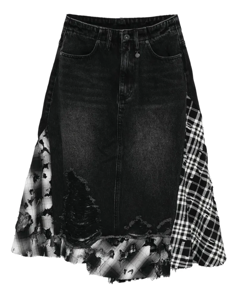 Musium Div. Rock aus Denim - Schwarz Schwarz