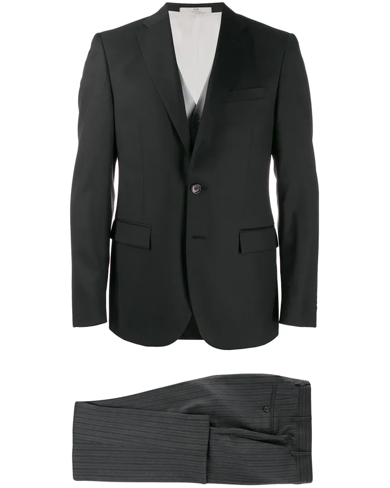 Corneliani Einreihiger Anzug (3-teilig) - Grau Grau