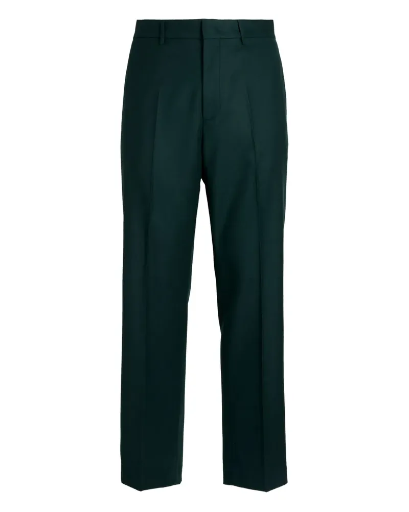Etro pleated wool trousers - Grün Grün