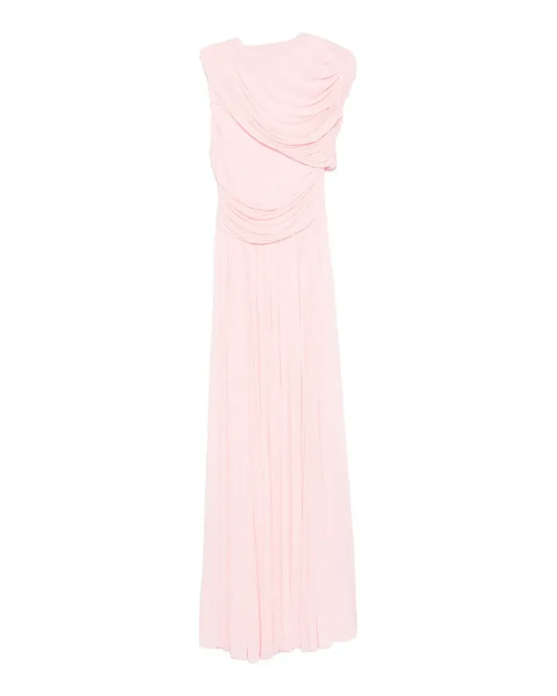 Giambattista Valli Ärmelloses Kleid mit Drapierung - Rosa Rosa