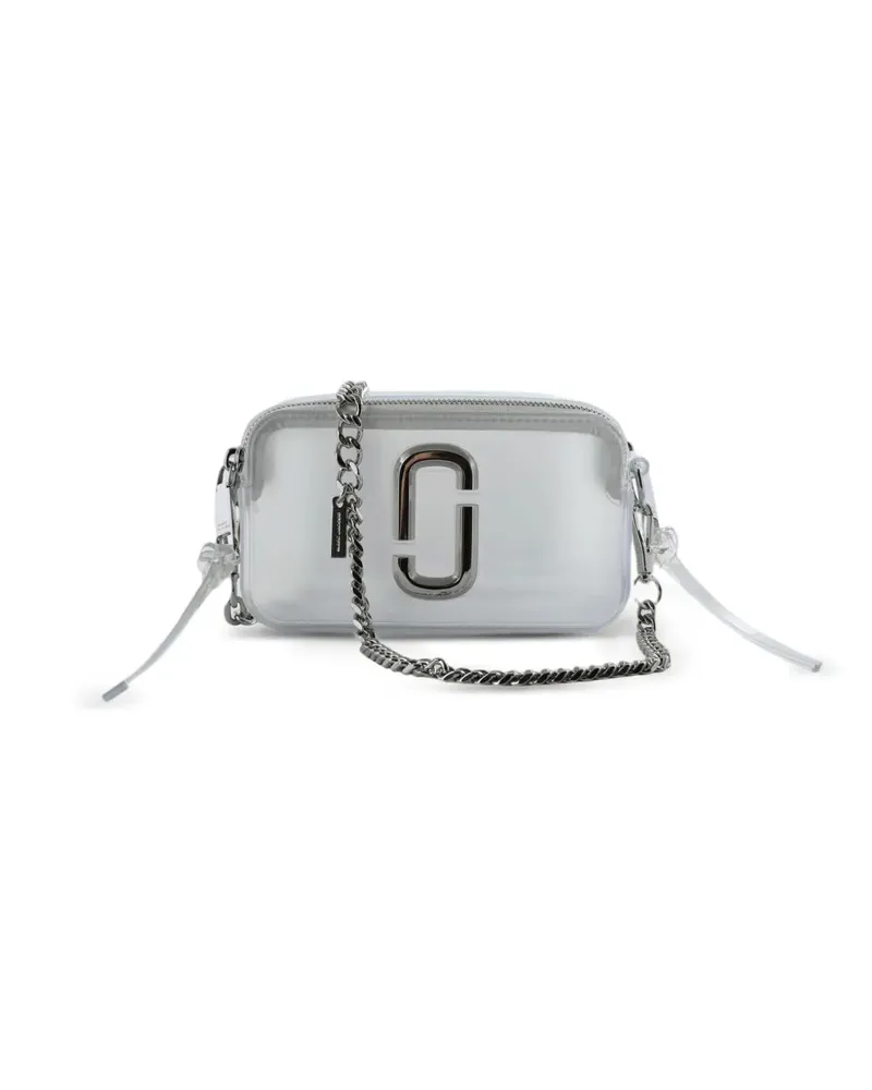 Marc Jacobs The Snapshot Umhängetasche mit Kette - Weiß Weiß