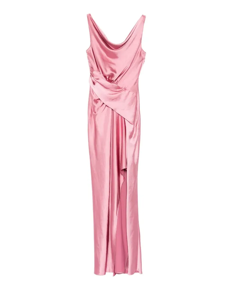 Amsale draped maxi dress - Rosa Rosa