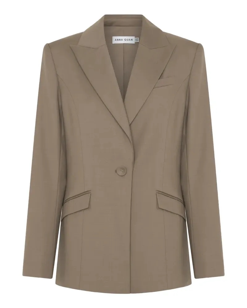 Anna Quan Willow peak-lapels blazer - Braun Braun