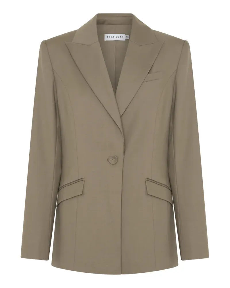 Anna Quan Willow peak-lapels blazer - Braun Braun