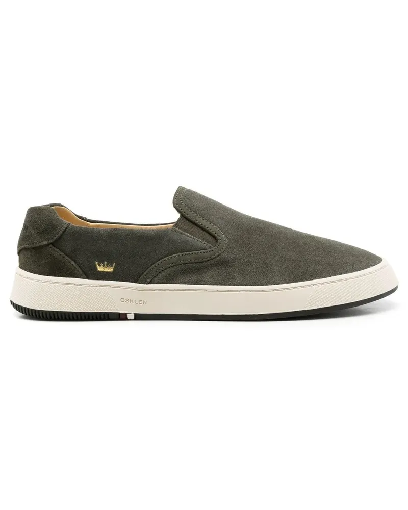 Osklen Sneakers mit Logo-Ferse - Grün Grün