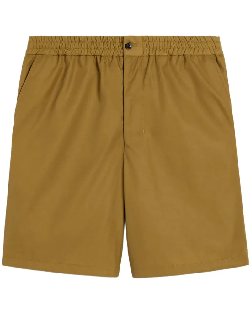 AMI Paris Shorts mit Logo-Schild - Nude Nude