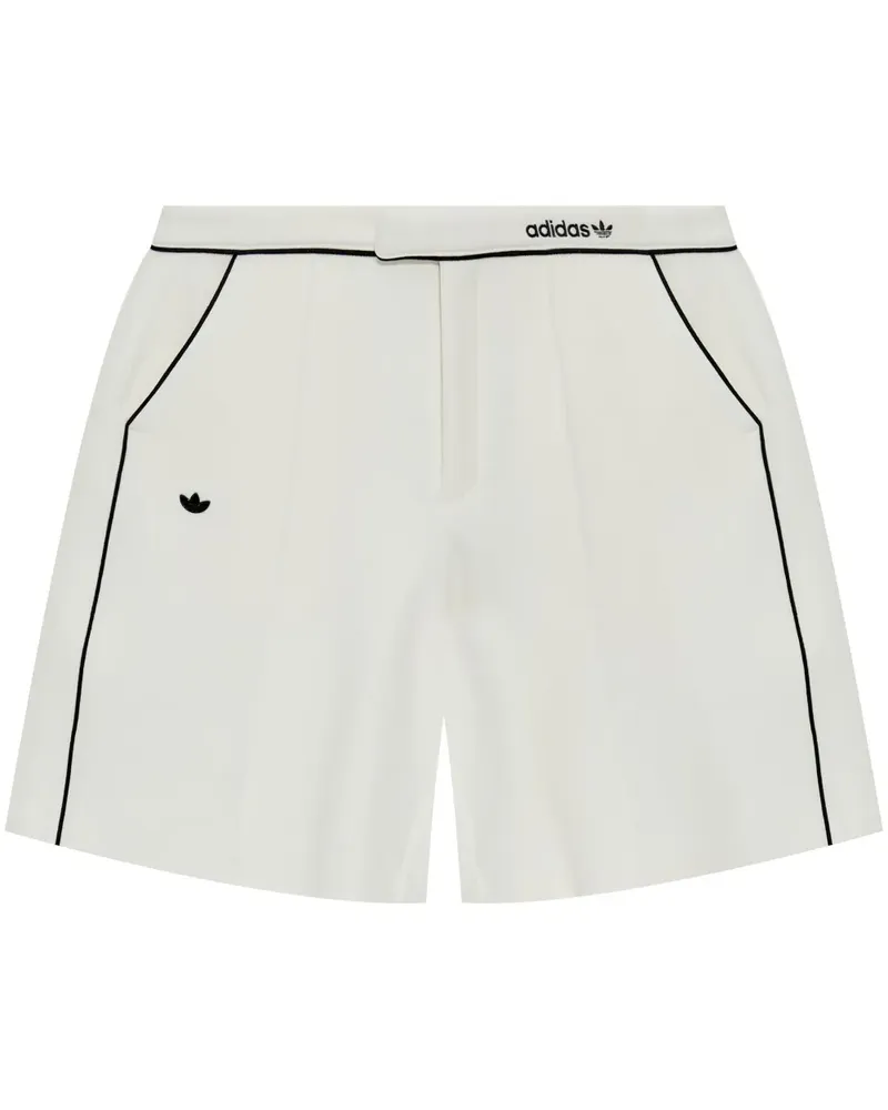 adidas Shorts mit Kontrastdetails - Weiß Weiß