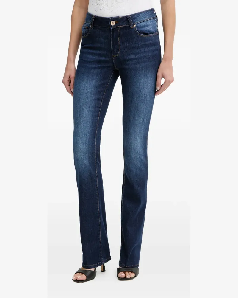 Fracomina Klassische Bootcut-Jeans - Blau Blau