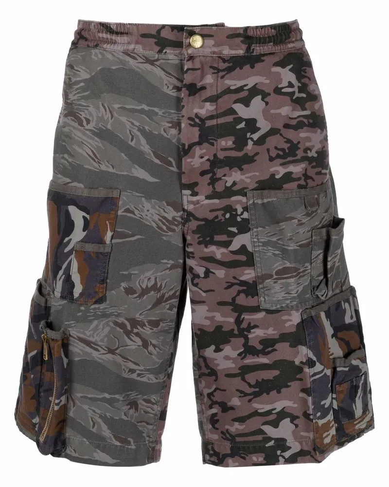 Diesel Bermudas mit Camouflage-Print - Grau Grau