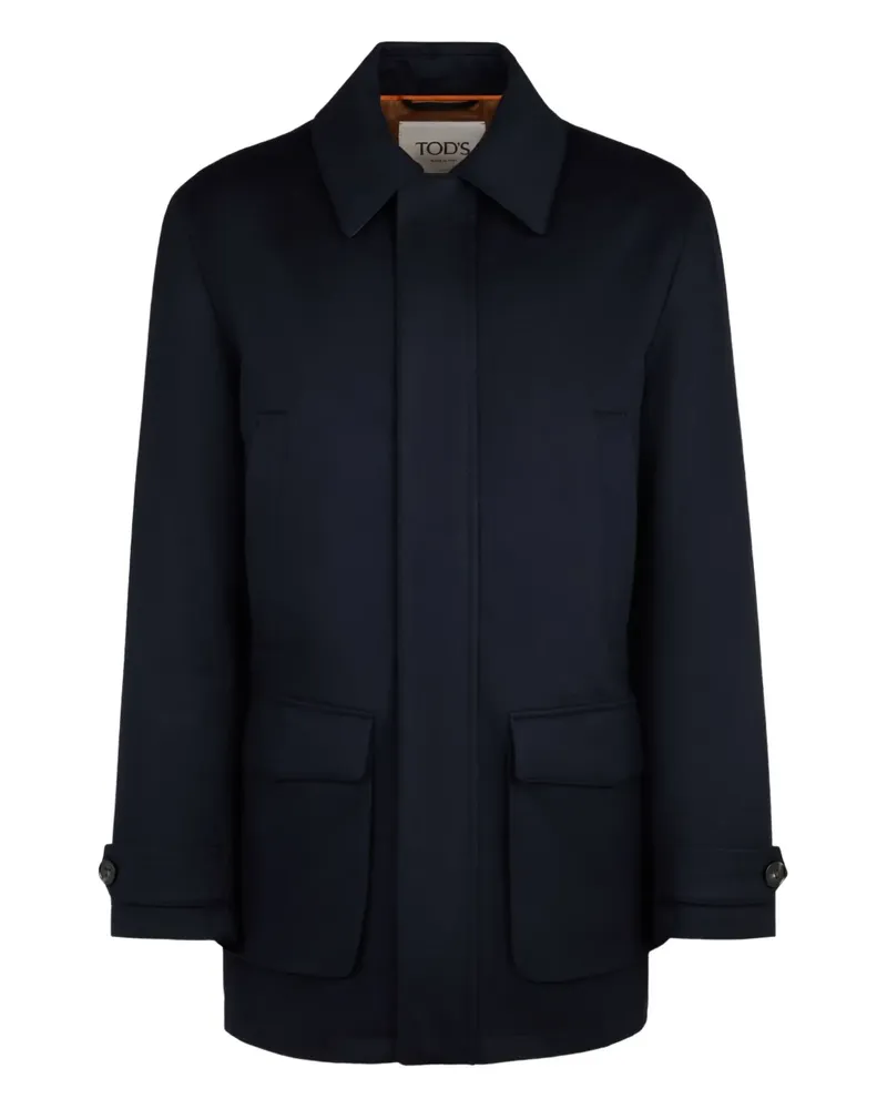 TOD'S Mantel mit Klappentasche - Blau Blau