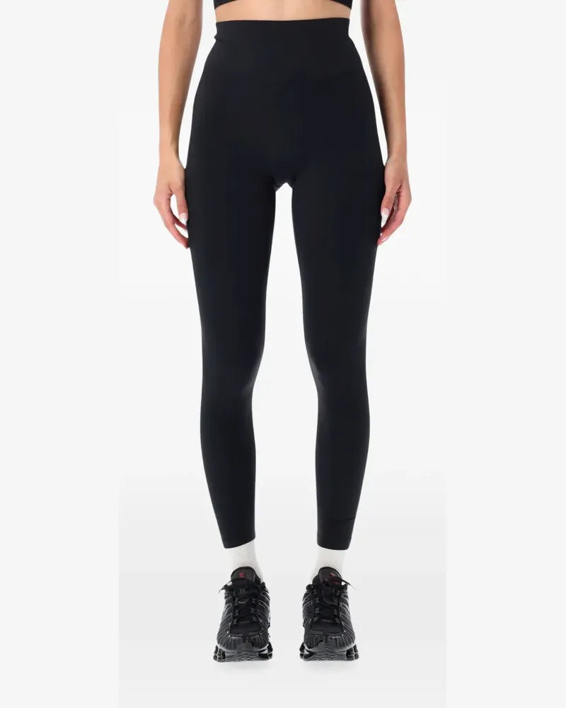 Nike Leggings mit Logo-Print - Schwarz Schwarz