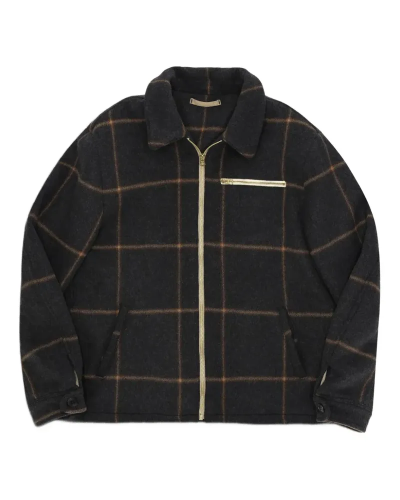 Fortela George check wool jacket - Grau Grau