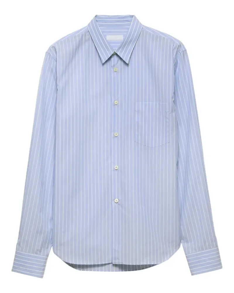 Prada Gestreiftes Hemd - Blau Blau