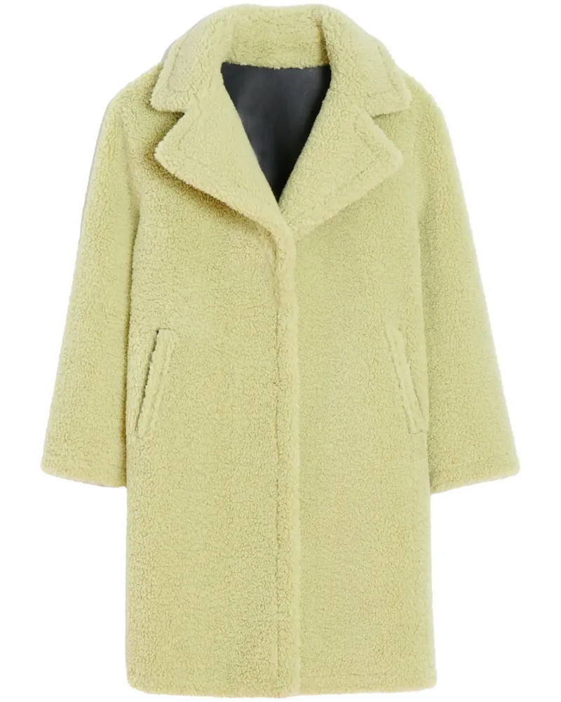 APPARIS Einreihiger Anei Mantel mit steigendem Revers - Schwarz Schwarz