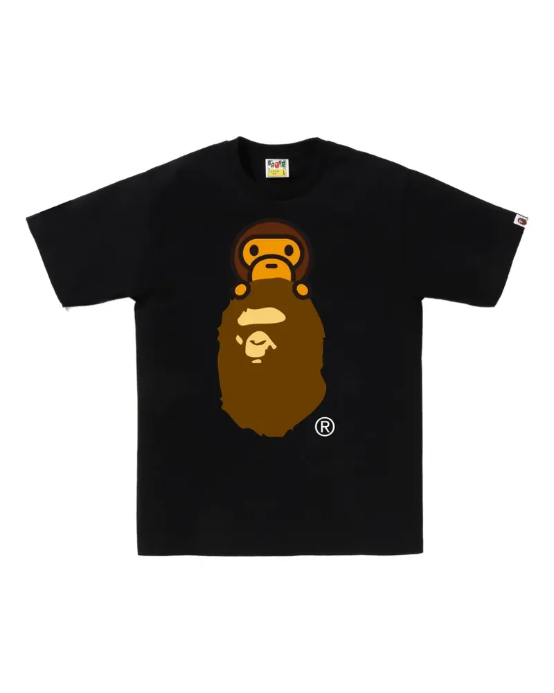 BAPE graphic T-shirt - Schwarz Schwarz