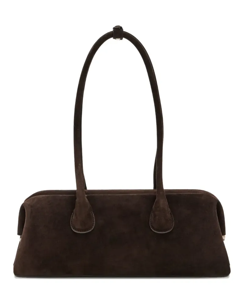 OSOI Schultertasche mit Henkel - Braun Braun